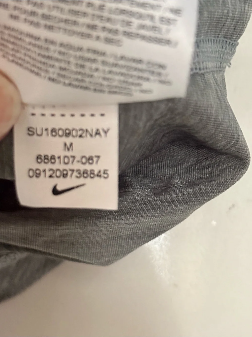 Nike Gray Tank with Bright Pink Strappy Back